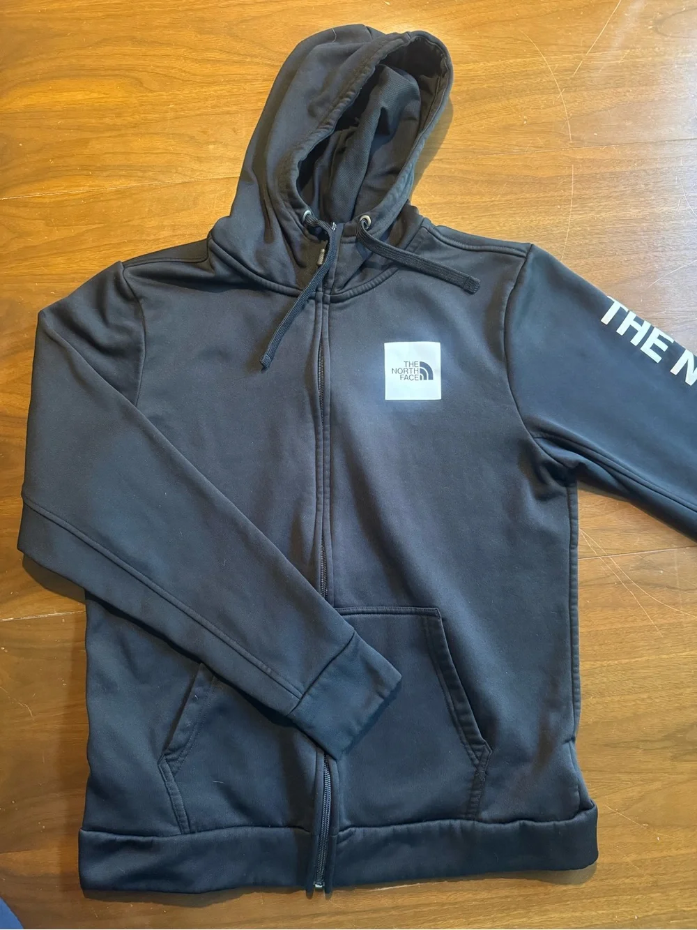 The North Face Evolution Box Logo Full-Zip Hoodie